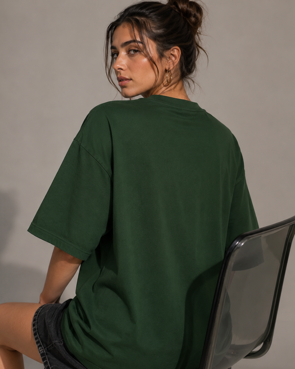 Sit Like a DOREA Lady Oversized T-Shirt