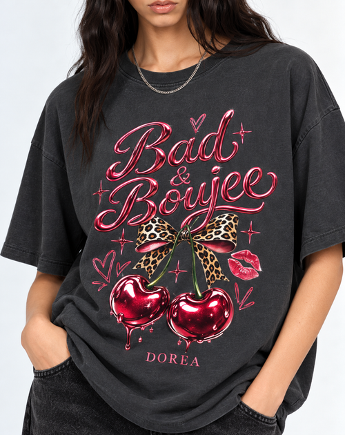 DOREA Bad & Boujee Oversized T-Shirt