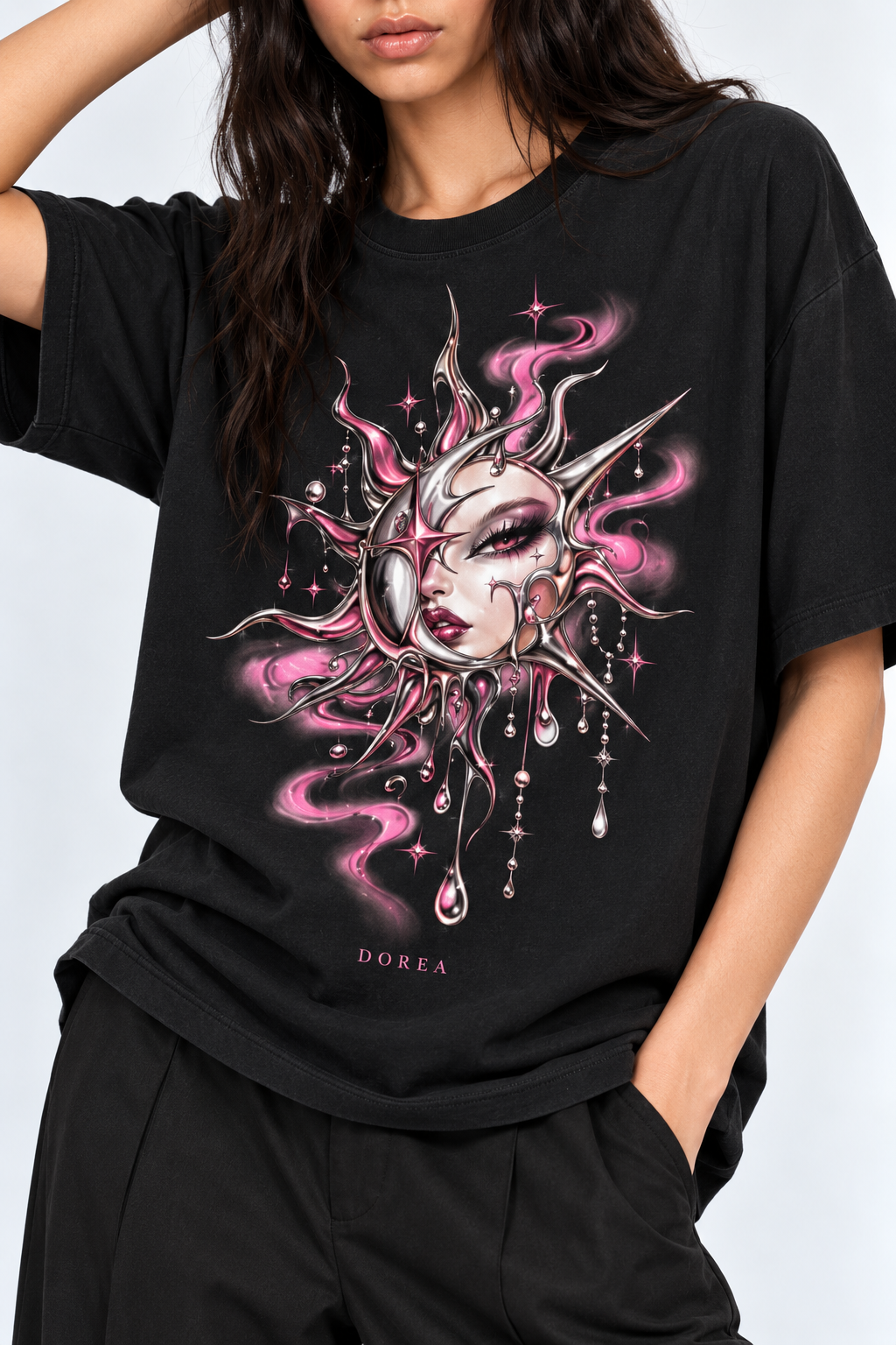 DOREA Celestial Muse Oversized T-Shirt