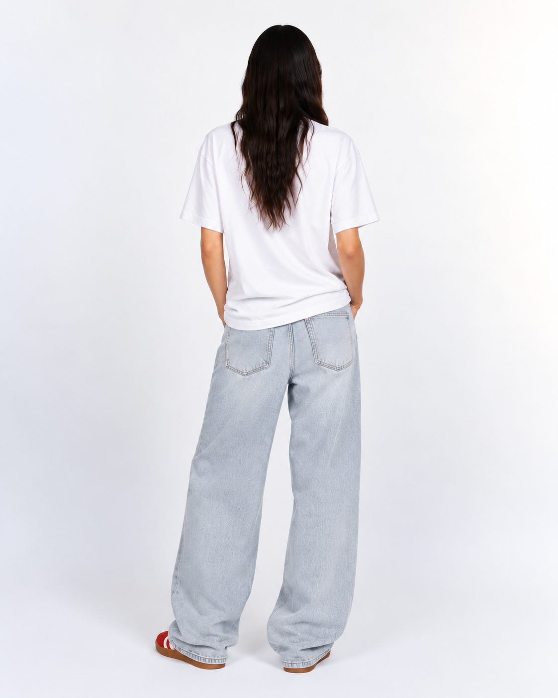 DOREA Red Heart Oversized T-Shirt