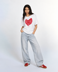 DOREA Red Heart Oversized T-Shirt