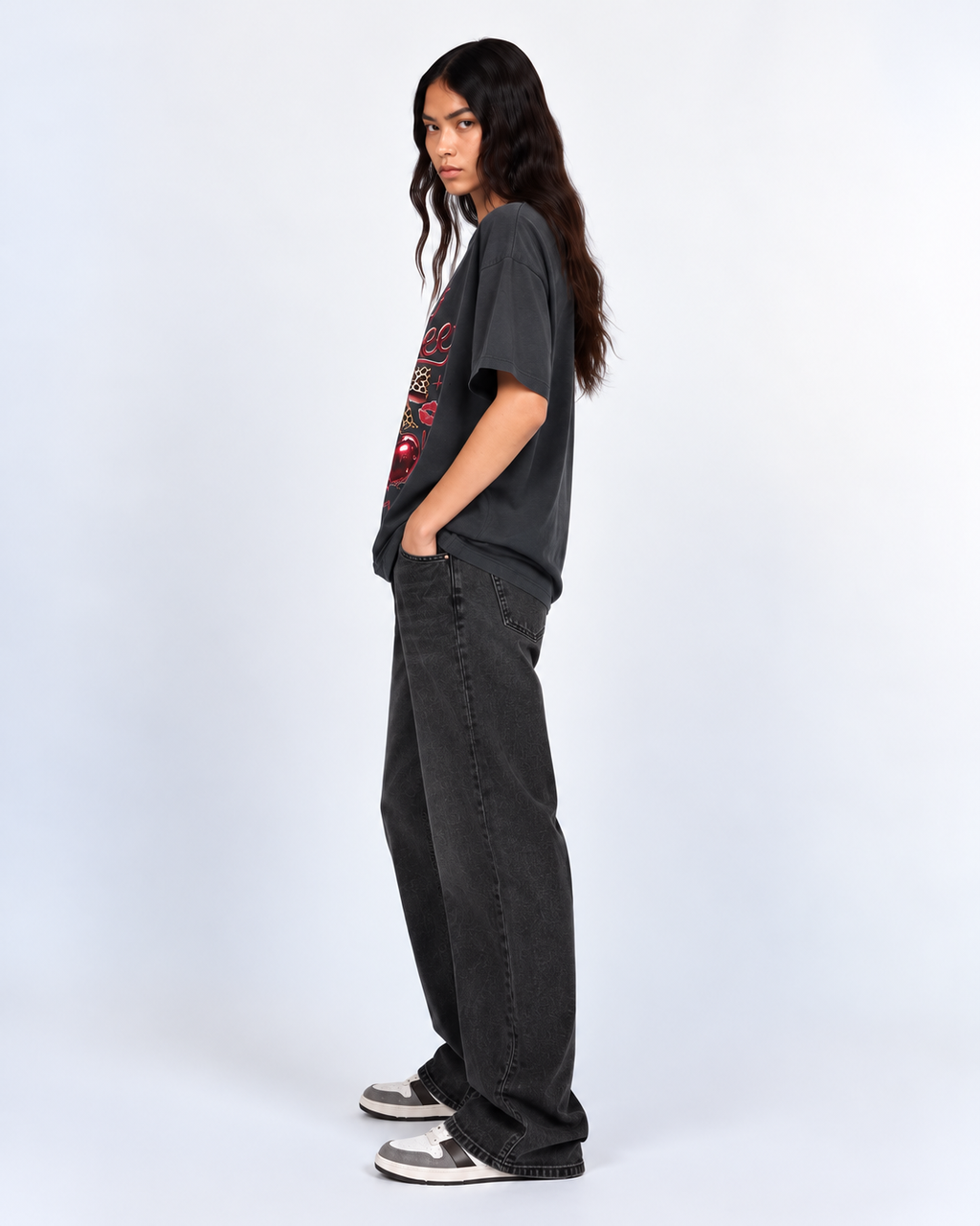 DOREA Bad & Boujee Oversized T-Shirt