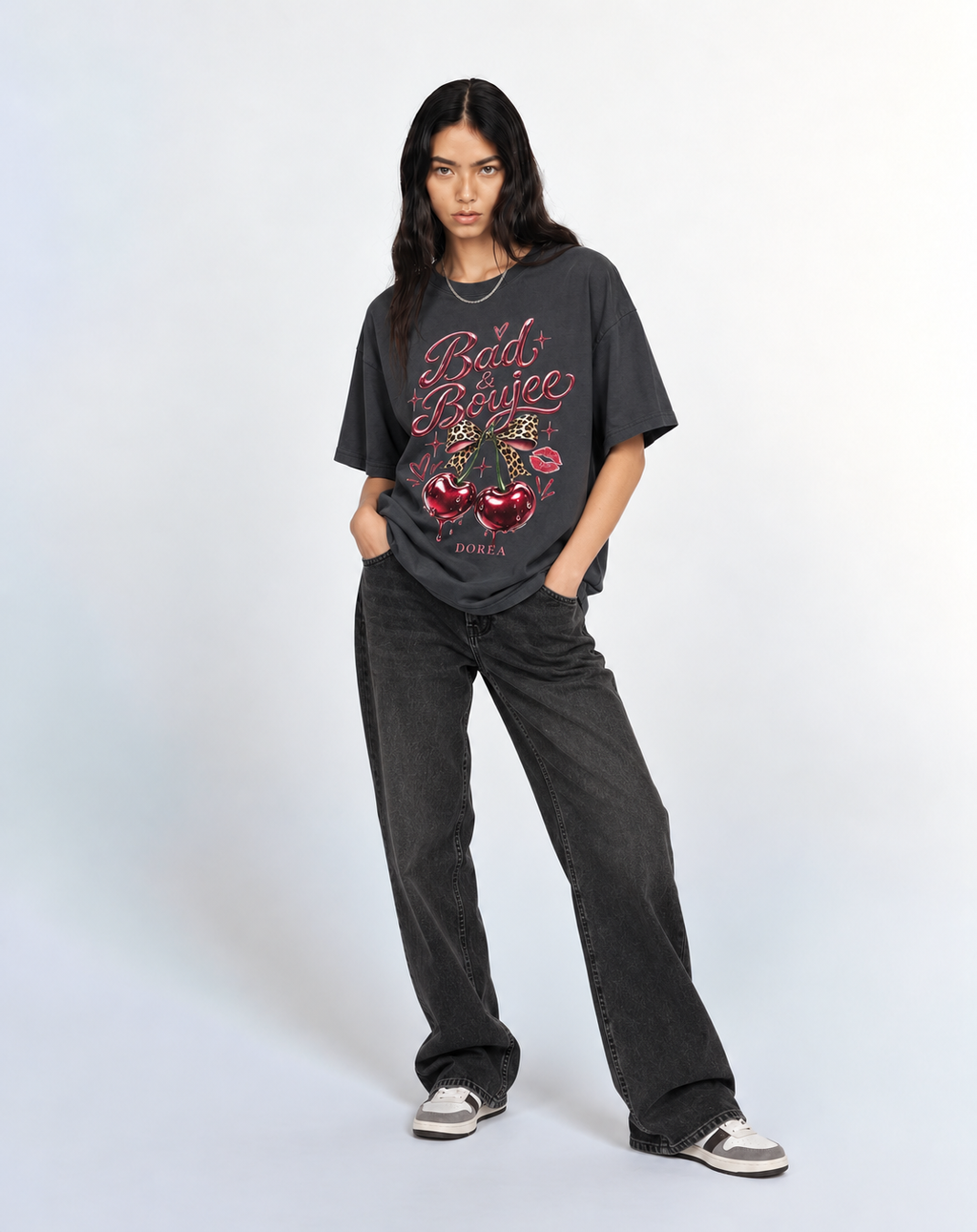 DOREA Bad & Boujee Oversized T-Shirt