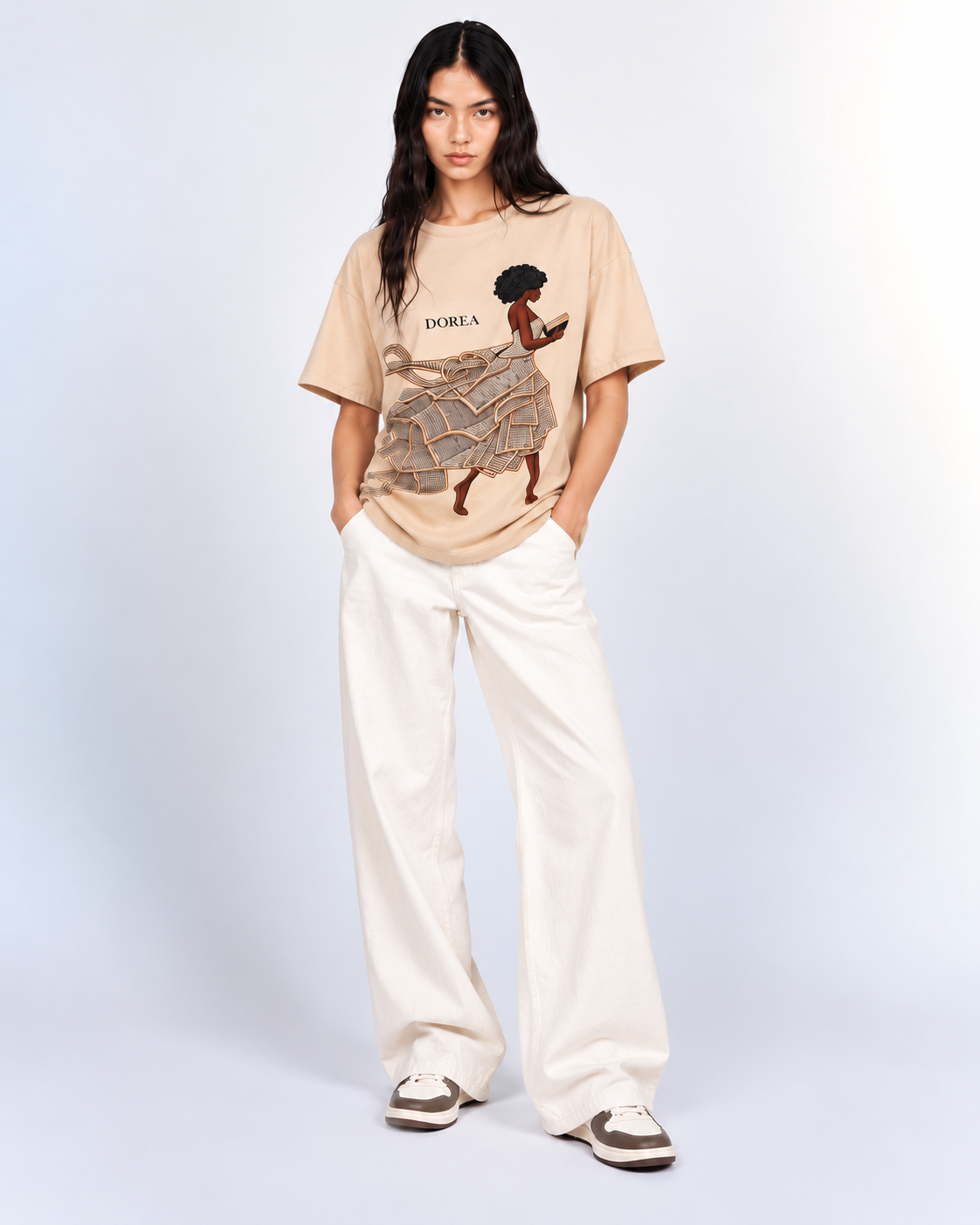 DOREA Weave of Her Story Oversized T-Shirt